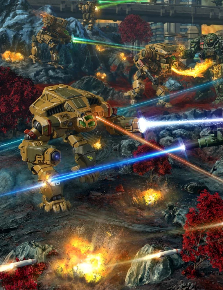 Настольная игра - BattleTech. Альфа-удар